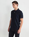 Arrow Sports Solid Logo Polo Shirt