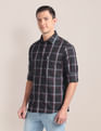 U.S. Polo Assn. Windowpane Check Twill Shirt