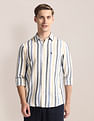 U.S. Polo Assn. Vertical Stripe Tailored Fit Shirt