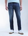 Flying Machine Mid Rise Slash Slim Tapered Fit Jeans
