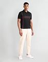 Arrow Sport Brand Print Polo Shirt