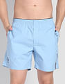 USPA Innerwear Brand Stripe Dual Pocket IYAX Boxers - Pack Of 1