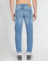 Flying Machine Slash Slim Tapered Fit Mid Rise Jeans