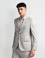 Arrow Tailored Fit Heathered Two Piece Suit