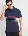 Arrow Sports Horizontal Stripe Cotton Polo Shirt