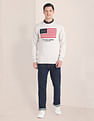 U.S. Polo Assn. Crew Neck Flag Sweater