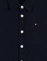 Tommy Hilfiger Kids Boys Solid Regular-Fit Cotton Shirt