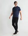 Arrow Patterned Regular Fit Polo Shirt