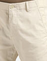 Flying Machine Mid Rise Slash Slim Tapered Fit Chinos