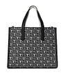 Tommy Hilfiger Square Monogram Jocelyn Shopper Bag