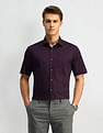 Arrow Liberty Classic Fit Windowpane Checked Shirt