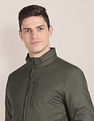 U.S. Polo Assn. Solid Zip Up Quilted Jacket