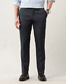 Arrow Newyork Mid Rise Autoflex Polyester Trousers
