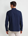 Arrow Sport Horizontal Striped Twill Shirt