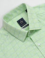 Arrow Windowpane Check Manhattan Slim Shirt
