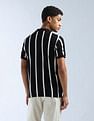 Flying Machine Vertical Striped Color Of Home Polo Shirt