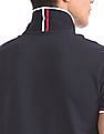 U.S. Polo Assn. Solid Lycra Polo Shirt