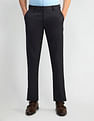Arrow Mid Rise Dobby Trousers