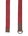 U.S. Polo Assn. Kids Boys Solid Canvas Belt