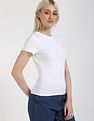 Tommy Hilfiger Solid Slim-Fit Cotton T-Shirt