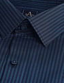 Arrow Short Sleeve Vertical Stripes Shirt