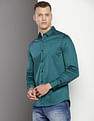 Calvin Klein Solid Satin Shirt