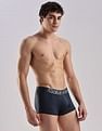 Calvin Klein Underwear Low Rise Solid Navy Trunks