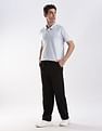 Calvin Klein Jeans Regular-Fit Solid Cotton Polo Shirt