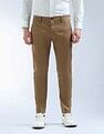 Flying Machine Mid Rise Slash Slim Tapered Fit Trouser