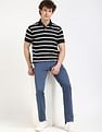 Tommy Hilfiger Striped Regular-Fit Cotton Polo Shirt
