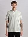 Calvin Klein Jeans Solid Regular Fit Cotton Polo Shirt