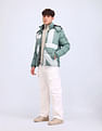 Flying Machine Graphic Printed Regular Fit Jacket