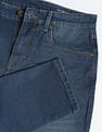 Flying Machine Stone Wash Slash Slim Tapered Fit Classic Vintage Jeans