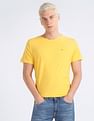 Tommy Hilfiger Round Neck Slim Fit Jaspe T-Shirt
