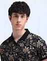 Flying Machine All Over Printed Polo Shirt