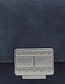 Tommy Hilfiger Solid Blue Pu Shoulder Bag