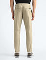 Flying Machine Slash Slim Tapered Fit Solid Chinos