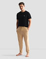 USPA Innerwear Solid Round Neck Loungewear T-Shirt