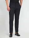 Arrow Newyork Mid Rise Dobby Trousers