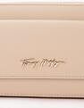 Tommy Hilfiger Solid Beige Pu Sling Bag