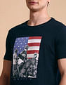 U.S. Polo Assn. Denim Co. Graphic Printed Muscle Fit T-Shirt