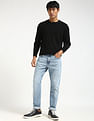 Calvin Klein Jeans Tapered Fit Mid Rise Jeans