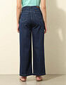 U.S. Polo Assn. Women High Rise Wide Leg Jeans