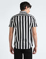 Flying Machine Vertical Stripe Cotton Shirt