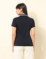 U.S. Polo Assn. Women Regular Fit Solid Polo Shirt