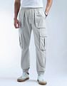 Flying Machine Solid Relaxed Fit Joggers