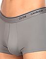 Calvin Klein Underwear Men Grey Low Rise Solid Trunks