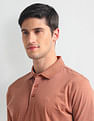 Arrow Horizontal Stripe Cotton Polo Shirt