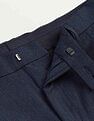 Arrow Slim Fit Solid Trousers
