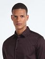 Flying Machine Vertical Stripe Slim Fit Shirt